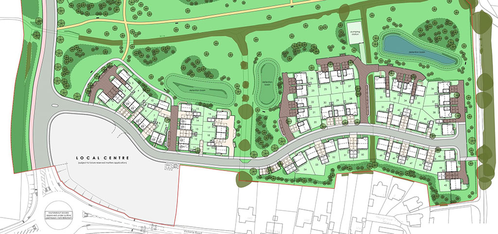 Local Centre, Warminster Concept Plan